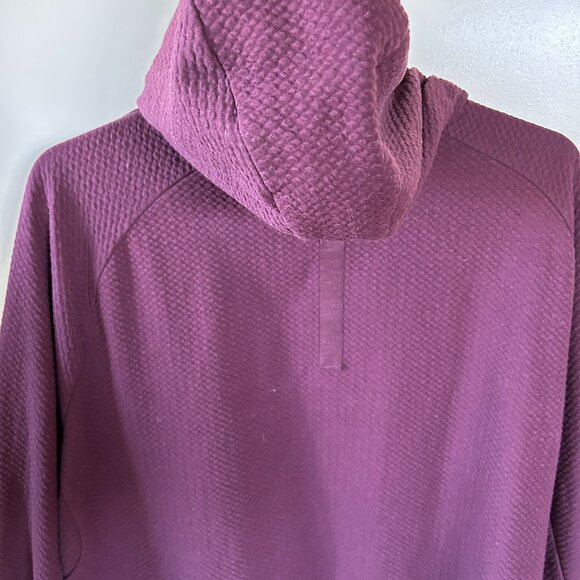 Lululemon At Ease Hoodie Heathered Cassis XXL - Picture 4 of 9